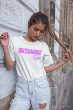 Load image into Gallery viewer, Custom Graphic T Shirt –UNTAMABLE Sassy-D-n-R Design