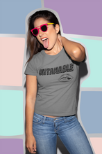Load image into Gallery viewer, Custom Graphic T Shirt –UNTAMABLE Sassy WC-D-n-R Design