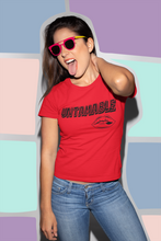 Load image into Gallery viewer, Custom Graphic T Shirt –UNTAMABLE Sassy WC-D-n-R Design