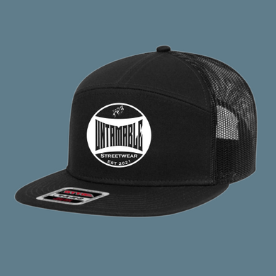Streetwear 7 Panel Trucker Hat- Untamable Streetwear-D-n-R Design