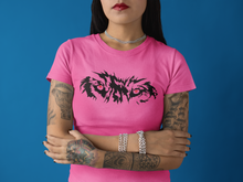 Load image into Gallery viewer, Ladies Custom T-Shirt HTV - Wolf Eyes-D-n-R Design