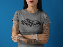 Load image into Gallery viewer, Ladies Custom T-Shirt HTV - Wolf Eyes-D-n-R Design