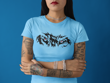 Load image into Gallery viewer, Ladies Custom T-Shirt HTV - Wolf Eyes-D-n-R Design