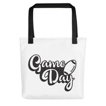 Load image into Gallery viewer, Football Tote Bag Game Day - BK-D-n-R Design