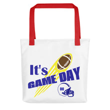 Load image into Gallery viewer, Football Tote Bag Game Day - BY-D-n-R Design