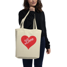 Load image into Gallery viewer, Overnight Tote Bag - Cute Love Heart-D-n-R Design