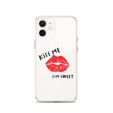 Load image into Gallery viewer, iPhone Case Cute, Fun - Kiss me Lips-D-n-R Design