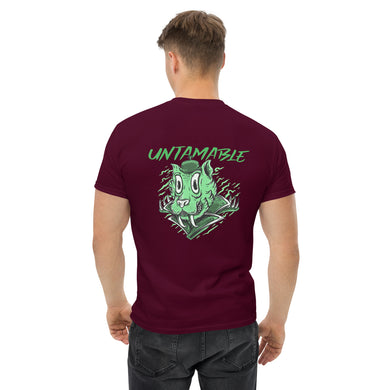 UNTAMABLE Wolfe Unisex T Shirt - Green-D-n-R Design