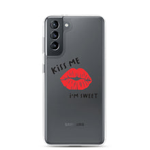 Load image into Gallery viewer, Samsung Case - Cute, Fun Phone case - Kiss Me Lips-D-n-R Design