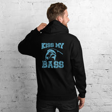 Load image into Gallery viewer, Bass Fishing Hoodie - Kiss My Bass Unisex Hoodie-D-n-R Design