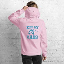 Load image into Gallery viewer, Bass Fishing Hoodie - Kiss My Bass Unisex Hoodie-D-n-R Design