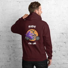 Load image into Gallery viewer, Ride or Die Unisex Hoodie-D-n-R Design