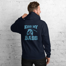 Load image into Gallery viewer, Bass Fishing Hoodie - Kiss My Bass Unisex Hoodie-D-n-R Design