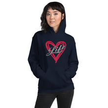 Load image into Gallery viewer, Unisex Hoodie - Love Life-D-n-R Design