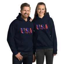 Load image into Gallery viewer, Patriotic USA Unisex Hoodie-D-n-R Design