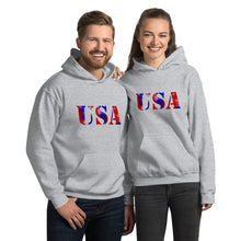 Load image into Gallery viewer, Patriotic USA Unisex Hoodie-D-n-R Design