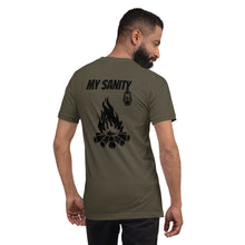 Load image into Gallery viewer, Short-Sleeve Unisex T-Shirt - Hiking Sanity-D-n-R Design