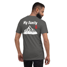 Load image into Gallery viewer, Short-Sleeve Unisex T-Shirt - Mountain Sanity-D-n-R Design
