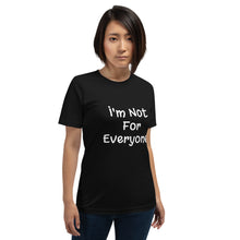 Load image into Gallery viewer, Short-Sleeve Unisex T-Shirt - Fun, Cute, N4 Everyone (wht)-D-n-R Design
