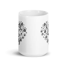 Load image into Gallery viewer, White glossy mug- Crazy Dog Lady-D-n-R Design
