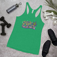 Load image into Gallery viewer, Women's Cannabis Racerback Tank, Weed Tank Top-D-n-R Design