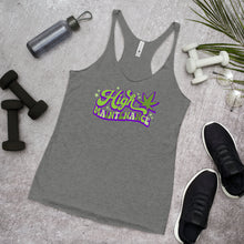 Load image into Gallery viewer, Women's Cannabis Racerback Tank, Weed Tank Top-D-n-R Design
