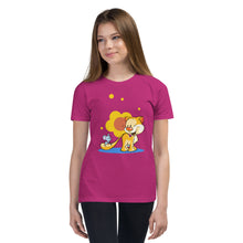 Load image into Gallery viewer, Youth Cute Girls Short Sleeve T-Shirt-D-n-R Design
