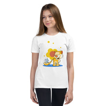 Load image into Gallery viewer, Youth Cute Girls Short Sleeve T-Shirt-D-n-R Design