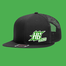 Load image into Gallery viewer, HB Racing Hat, R/C Racing Full Color Sponsor Trucker Hat HTV-D-n-R Design
