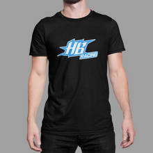 Load image into Gallery viewer, HB Racing T Shirt two-color logo V2 DTF R/C HTV-D-n-R Design
