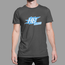 Load image into Gallery viewer, HB Racing T Shirt two-color logo V2 DTF R/C HTV
