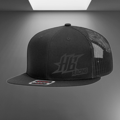 Custom HB Racing Blackout Hat, Sponsor Podium Hat, HB Racing Hat - HTV-D-n-R Design