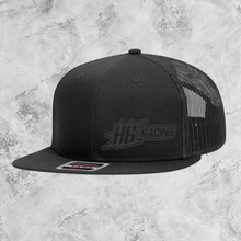 Load image into Gallery viewer, Custom HB Racing Blackout Hat, Sponsor Podium Hat, HB Racing Hat - HTV-D-n-R Design
