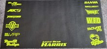 Load image into Gallery viewer, RC Pit Mat, R/C Pit Mat, Sponsor Pit Mat *Custom Order*-D-n-R Design
