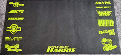 RC Pit Mat, R/C Pit Mat, Sponsor Pit Mat *Custom Order*-D-n-R Design