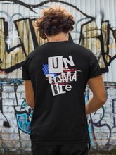 Load image into Gallery viewer, Rebel T Shirt, Untamable Streetwear, Untamable Revolt T Shirt, Political Rally Shirt-D-n-R Design
