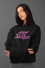 Load image into Gallery viewer, HB Racing Hoodie, HB Racing Custom Glitter Logo Hoodie R/C DTF HTV
