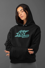 Load image into Gallery viewer, HB Racing Hoodie, HB Racing Custom Glitter Logo Hoodie R/C DTF HTV-D-n-R Design
