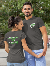 Load image into Gallery viewer, 100% In Tune R/C Racing T Shirt Sponsor HTV - Men&#39;s/Ladies-D-n-R Design
