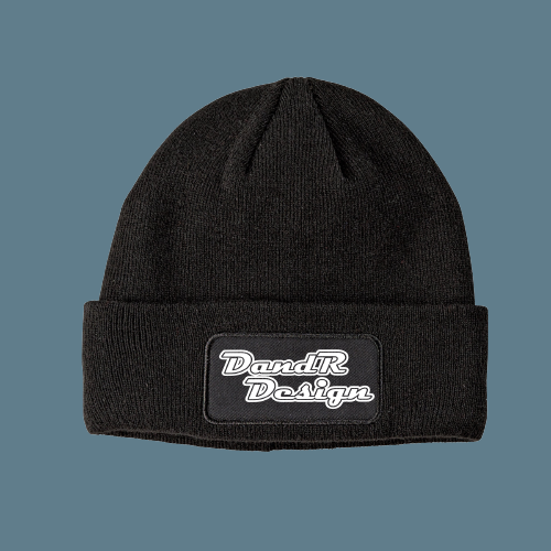 Custom DandR Design Beanie HTV-D-n-R Design