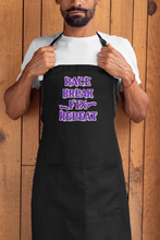 Load image into Gallery viewer, Custom BBQ Cooking R/C Aprons HTV - Break Race Fix Repeat-D-n-R Design
