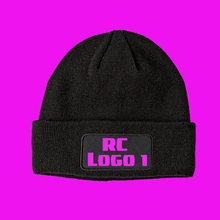 Load image into Gallery viewer, Custom RC Racing Beanie, Custom Color Beanie Logo, Custom Logo podium Beanie, HTV-D-n-R Design
