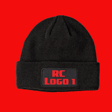 Load image into Gallery viewer, Custom RC Racing Beanie, Custom Color Beanie Logo, Custom Logo podium Beanie, HTV-D-n-R Design
