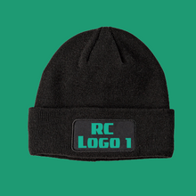 Load image into Gallery viewer, Custom RC Racing Beanie, Custom Color Beanie Logo, Custom Logo podium Beanie, HTV-D-n-R Design
