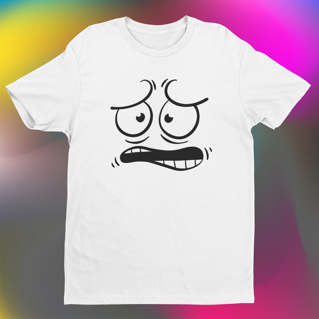 Fun T-Shirt Cartoon Face Adult Youth Toddler HTV - 24-D-n-R Design