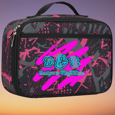 DandR Design Silicone Oil Bag, Soft Storage Bag, Soft Lunch Box, Sponsor HTV-D-n-R Design