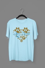 Load image into Gallery viewer, HTV Dog Mom Custom Design T Shirt – Heart UNI-D-n-R Design
