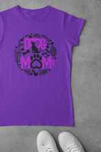 Load image into Gallery viewer, HTV Dog Mom Custom Woman&#39;s T Shirt – Complex-D-n-R Design
