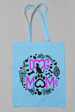 Load image into Gallery viewer, Dog Tote Bag HTV - Dog Mom-D-n-R Design
