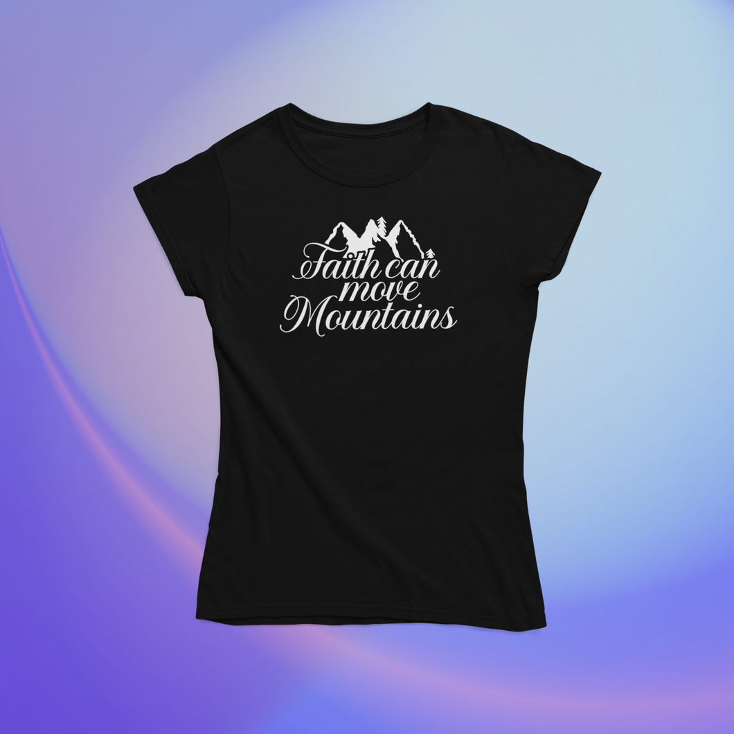 Christian T Shirt HTV - Move Mountains-D-n-R Design